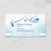 プロフェッショナル清掃業者 名刺 (裏面)