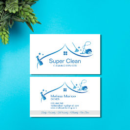 プロフェッショナル清掃業者 名刺