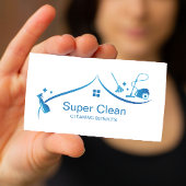 プロフェッショナル清掃業者 名刺