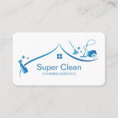 プロフェッショナル清掃業者 名刺 (正面)