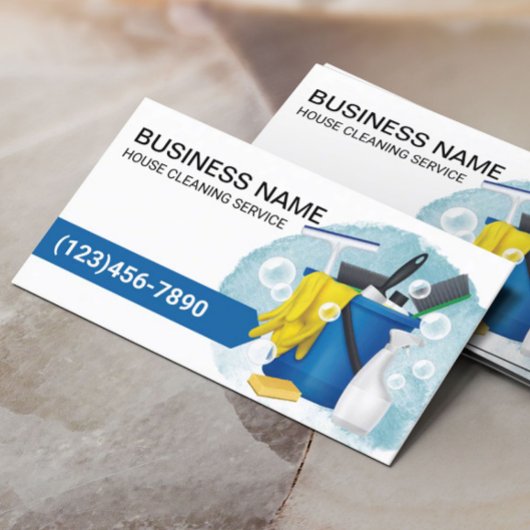 プロフェッショナル清掃用品メイドハウスキーピング 名刺
