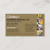 プロフェッショナル清掃/清掃作業サービス 名刺 (正面)