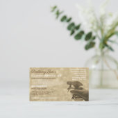 プロフェッショナル清掃/清掃作業サービス 名刺 (スタンド正面)