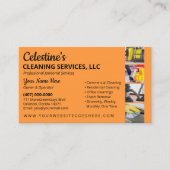 プロフェッショナル清掃/清掃室 名刺 (正面)