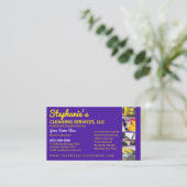 プロフェッショナル清掃/清掃室 名刺 (スタンド正面)