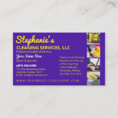 プロフェッショナル清掃/清掃室 名刺 (正面)