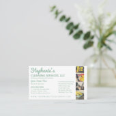 プロフェッショナル清掃/清掃室 名刺 (スタンド正面)