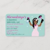 プロフェッショナル清掃/清掃室 名刺 (正面)