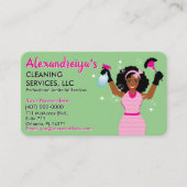 プロフェッショナル清掃/清掃室 名刺 (正面)