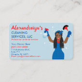 プロフェッショナル清掃/清掃室 名刺 (正面)