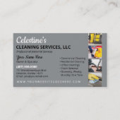 プロフェッショナル清掃/清掃室 名刺 (正面)
