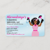 プロフェッショナル清掃/清掃室 名刺 (正面)