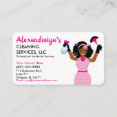 プロフェッショナル清掃/清掃室 名刺 (正面)