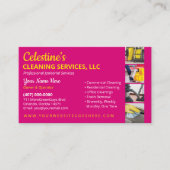 プロフェッショナル清掃/清掃室 名刺 (正面)