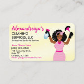 プロフェッショナル清掃/清掃室 名刺 (正面)