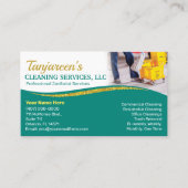 プロフェッショナル清掃/清掃室 名刺 (正面)