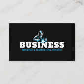 プロフェッショナル溶接加工サービス溶接機 名刺 (正面)