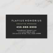 プロフェッショナル溶接加工回転円 名刺 (裏面)