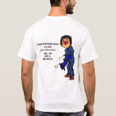 プロフェッショナル溶接工事業 Tシャツ (裏面)