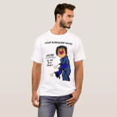 プロフェッショナル溶接工事業 Tシャツ (正面フル)