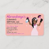 プロフェッショナル漫画の清掃/清掃   名刺 (正面)