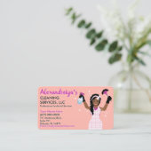 プロフェッショナル漫画の清掃/清掃   名刺 (スタンド正面)