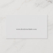 プロフェッショナル漫画歯医者 名刺 (裏面)