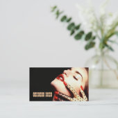 プロフェッショナル爪、 ネイルデザイナ/スタイリスト/アーティストカード 名刺 (スタンド正面)