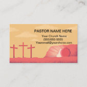 プロフェッショナル牧師の名刺 名刺 (正面)
