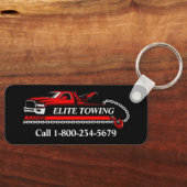 プロフェッショナル牽引トラックサービス キーホルダー (正面)