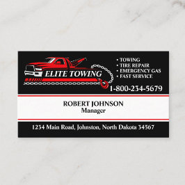 プロフェッショナル牽引トラックサービス 名刺