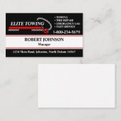 プロフェッショナル牽引トラックサービス 名刺 (正面/裏面)