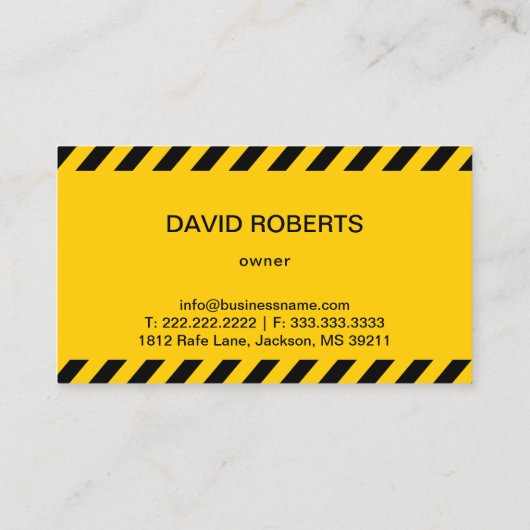 プロフェッショナル牽引会社の運搬サービス 名刺 (裏面)