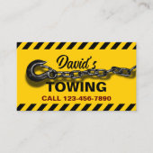 プロフェッショナル牽引会社の運搬サービス 名刺 (正面)