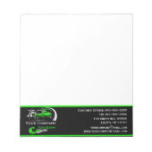 プロフェッショナル牽引会社運搬サービスブシン ノートパッド (正面)