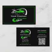 プロフェッショナル牽引会社運搬サービスブシン 名刺 (正面/裏面)