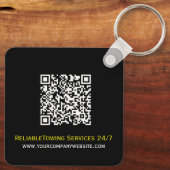 プロフェッショナル牽引会社、運搬サービス キーホルダー (裏面)