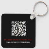 プロフェッショナル牽引会社、運搬サービス キーホルダー (裏面)