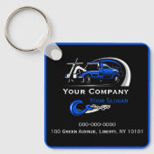 プロフェッショナル牽引会社、運搬サービス キーホルダー (正面)