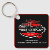 プロフェッショナル牽引会社、運搬サービス キーホルダー (正面)