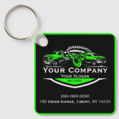 プロフェッショナル牽引会社、運搬サービス キーホルダー (正面)