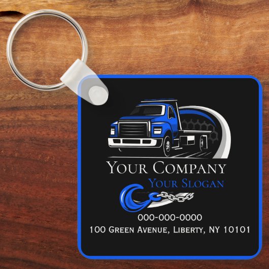 プロフェッショナル牽引会社、運搬サービス キーホルダー (正面)