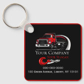プロフェッショナル牽引会社、運搬サービス キーホルダー (正面)