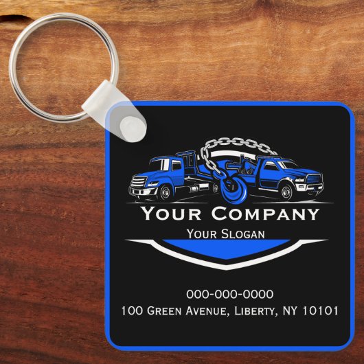 プロフェッショナル牽引会社、運搬サービス キーホルダー (正面)