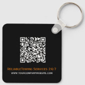 プロフェッショナル牽引会社、運搬サービス キーホルダー (裏面)