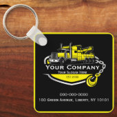 プロフェッショナル牽引会社、運搬サービス キーホルダー (正面)