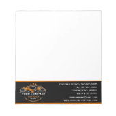 プロフェッショナル牽引会社、運搬サービス ノートパッド (正面)