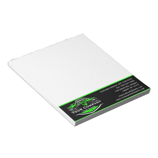 プロフェッショナル牽引会社、運搬サービス ノートパッド (アングル)