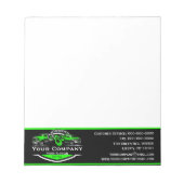 プロフェッショナル牽引会社、運搬サービス ノートパッド (正面)