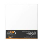 プロフェッショナル牽引会社、運搬サービス ノートパッド (正面)